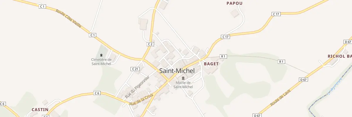 Plan du 5095 Village à Saint-Michel