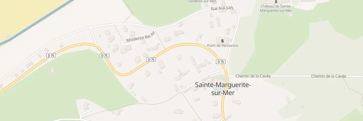 Plan du 2571 Rte de la Mer à Sainte-Marguerite-sur-Mer