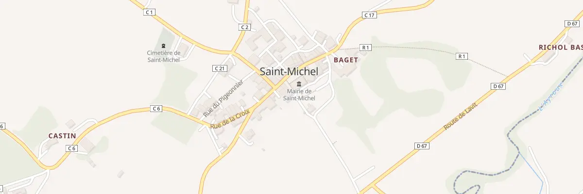 Plan du 5069 Village à Saint-Michel