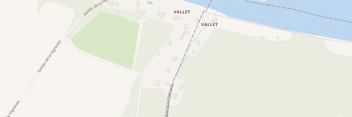 Plan du 5 Rue de la Collinerie à Athée-sur-Cher