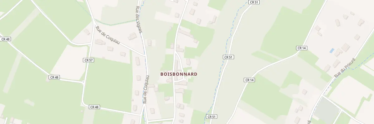 Plan du 1 Rue de Boisbonnard à Dierre