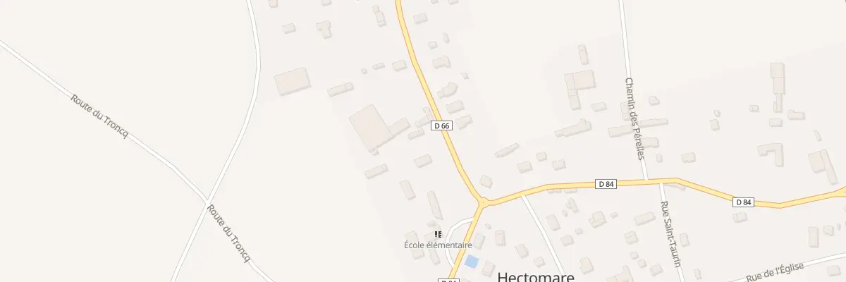 Plan du 3 Rte d’Amfreville à Hectomare