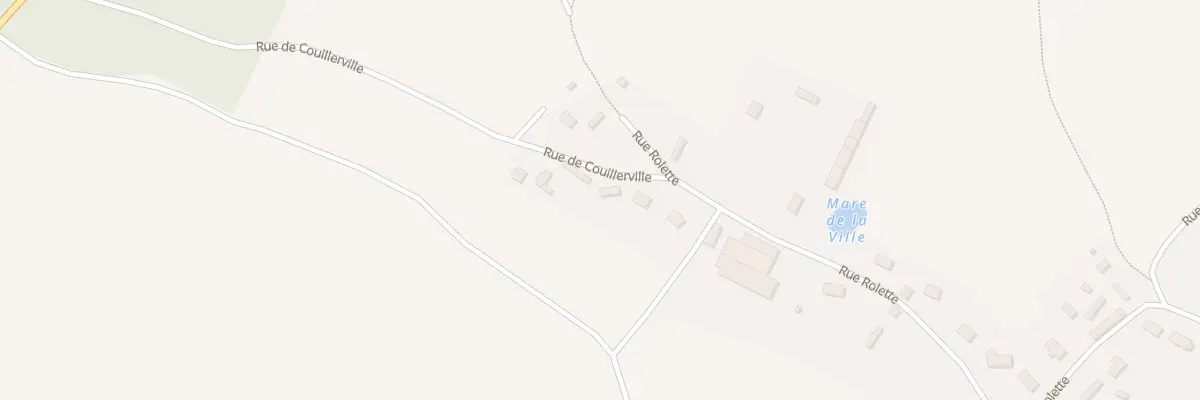 Plan du 1 Rue de Couillerville à Portes