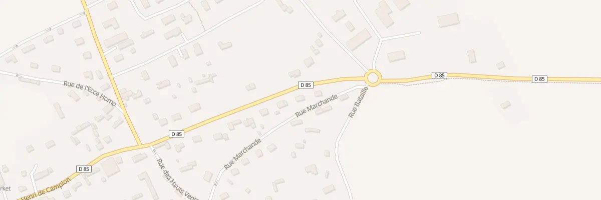 Plan du 3 Rue Henri de Campion au Thuit de l’Oison