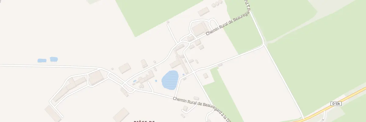 Plan du 3 Beauregard à Ingrandes