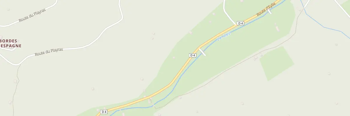 Plan du 256 Girech à Sentein