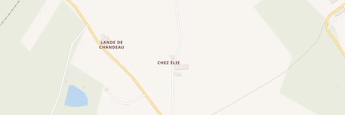 Plan du 5100 Chez Elie à Champsac