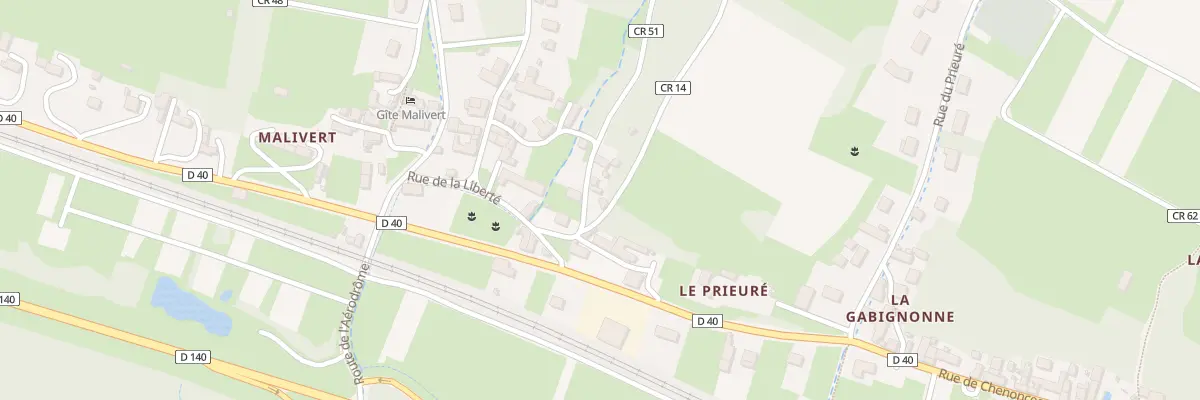 Plan du 6 Rue des Harnois à Dierre