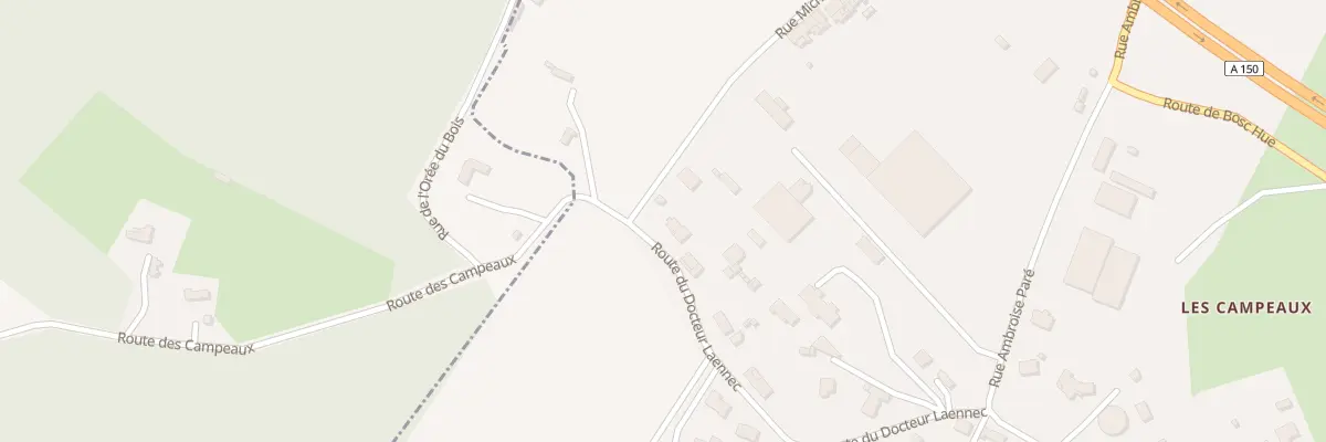 Plan du 70 Rue du Docteur Laennec à Barentin