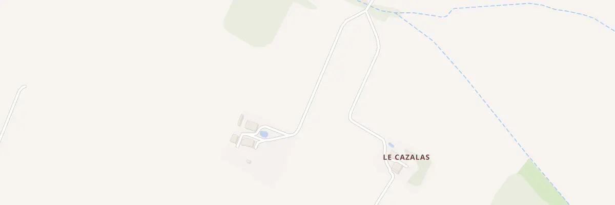 Plan du 2050 Che de la Sarrade d’Aubèze à Escornebœuf