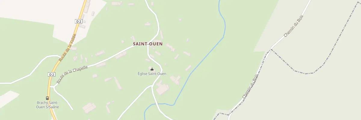 Plan du 23A Rte de la Chapelle à Brachy