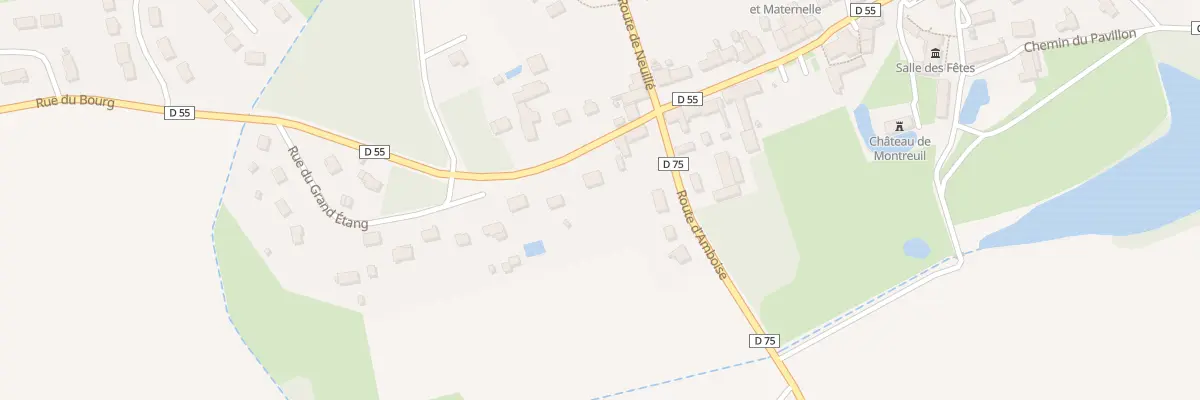 Plan du 6 Rue du Bourg à Montreuil-en-Touraine