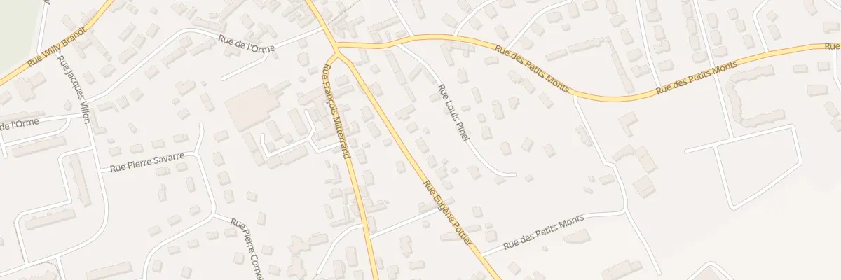 Plan du 13 Rue Eugène Pottier à Conches-en-Ouche