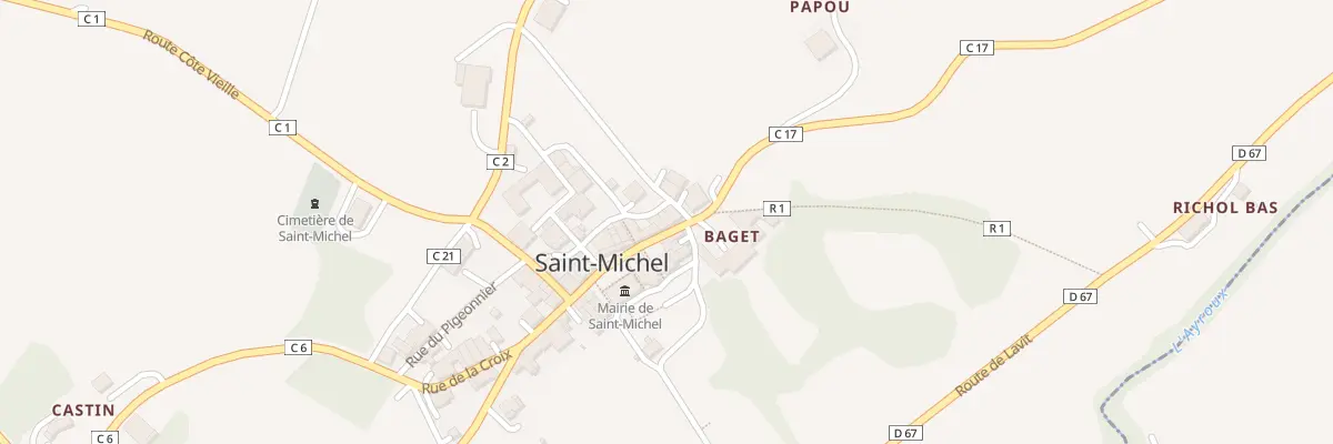 Plan du 5093 Village à Saint-Michel