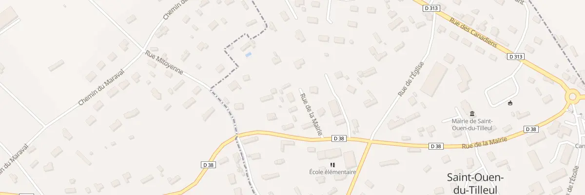 Plan du 420 Rue de la Mairie à Saint-Ouen-du-Tilleul