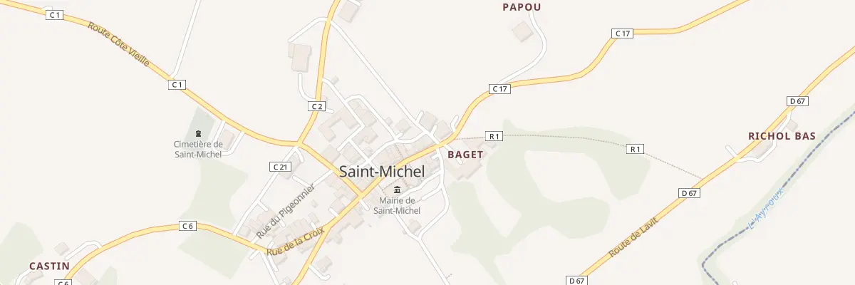 Plan du 5094 Village à Saint-Michel