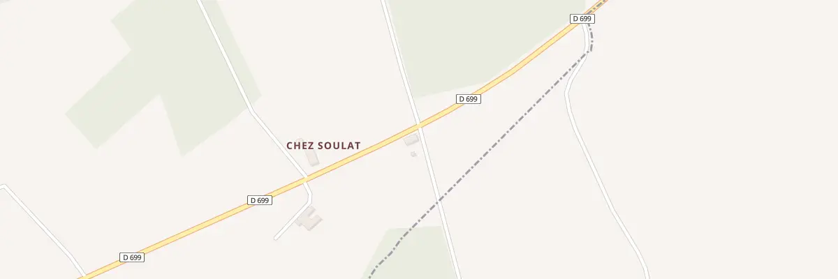 Plan du 32 Rte de Limoges à Champagnac-la-Rivière