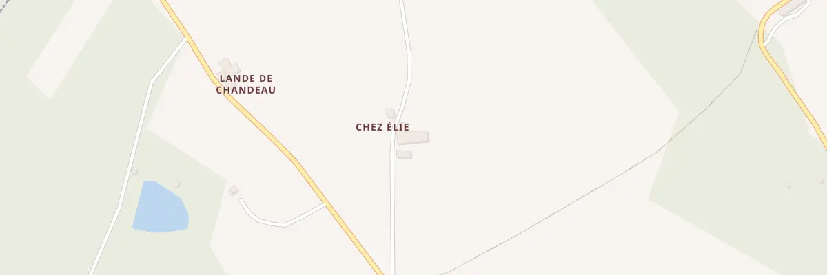 Plan du 4 Chez Elie à Champsac