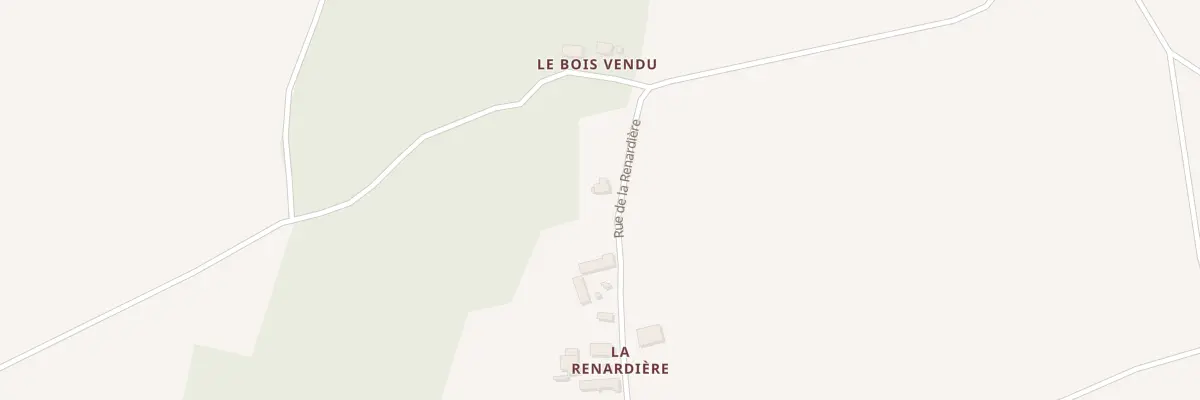 Plan du 2 Rue de la Renardière à Mazangé