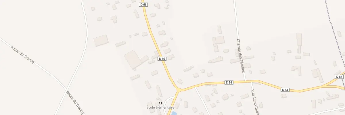 Plan du 4 Rte d’Amfreville à Hectomare