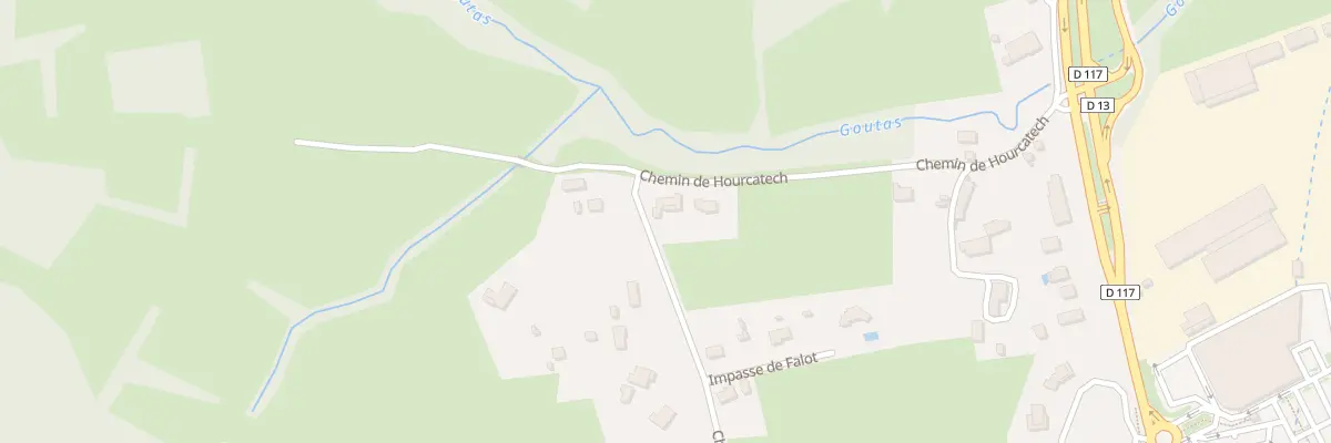 Plan du 33B Che des Arayats à Mane