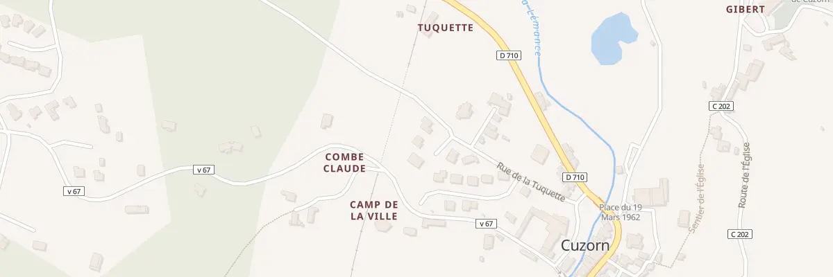 Plan du 18 Imp Bellevue à Cuzorn