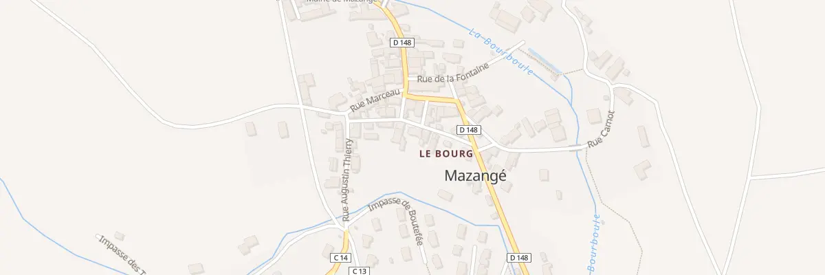 Plan du 5 Rue des Ecoles à Mazangé