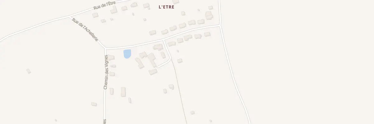 Plan du 5251 L’Achellerie à Saunay