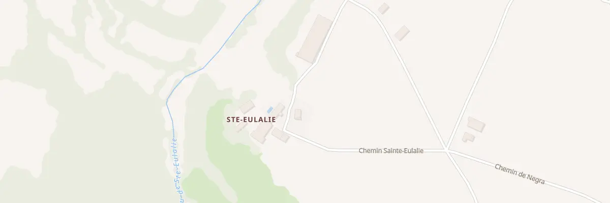Plan du 5028A Sainte Eulalie à Lauzerte
