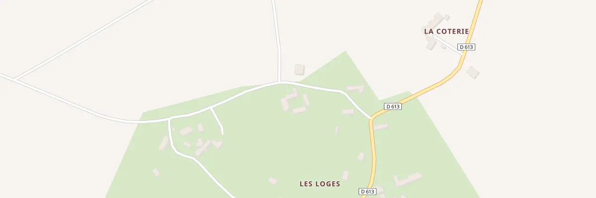 Plan du 50 Les Loges aux Menus
