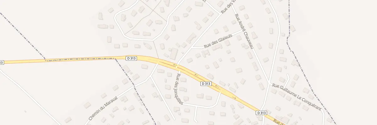 Plan du 36 Rue des Violettes à Saint-Ouen-du-Tilleul