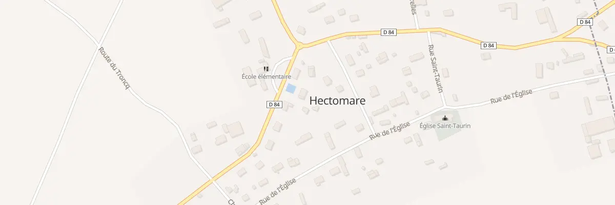 Plan du 3 Rue de la Mairie à Hectomare