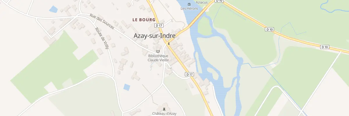Plan du 1 Rte de la Vallée de l’Indre à Azay-sur-Indre