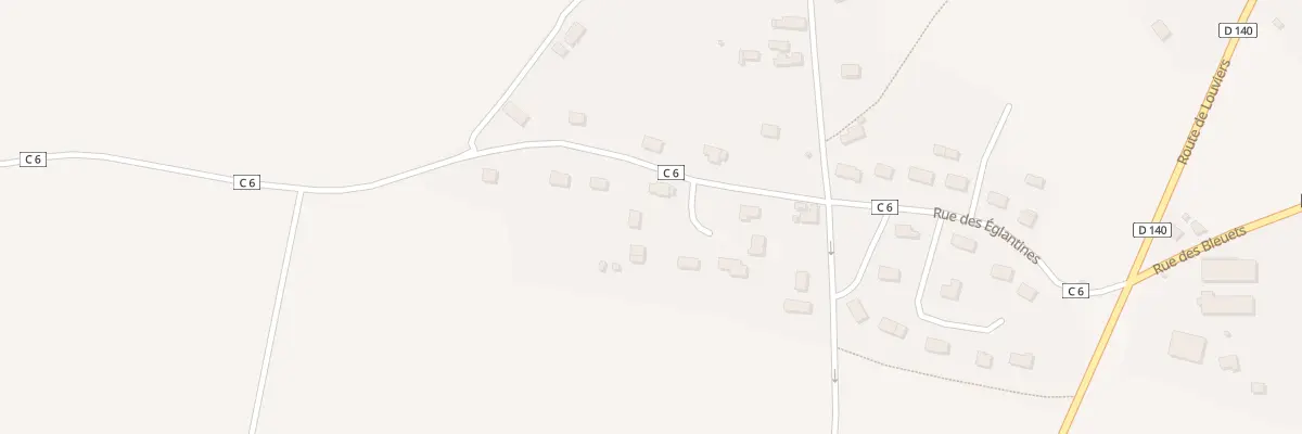 Plan du 2 La Criere à la Poule à Burey