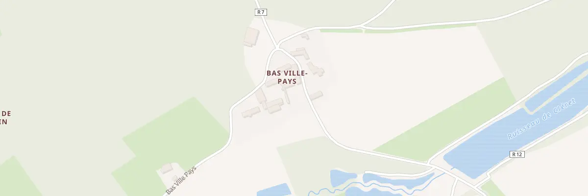 Plan du 12 Le Bas Villepays à Reignac-sur-Indre
