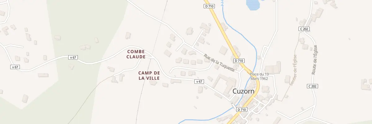 Plan du 3 Imp des Jardins à Cuzorn