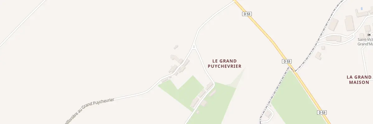 Plan du 1 Le Grand Puychevrier à Mérigny