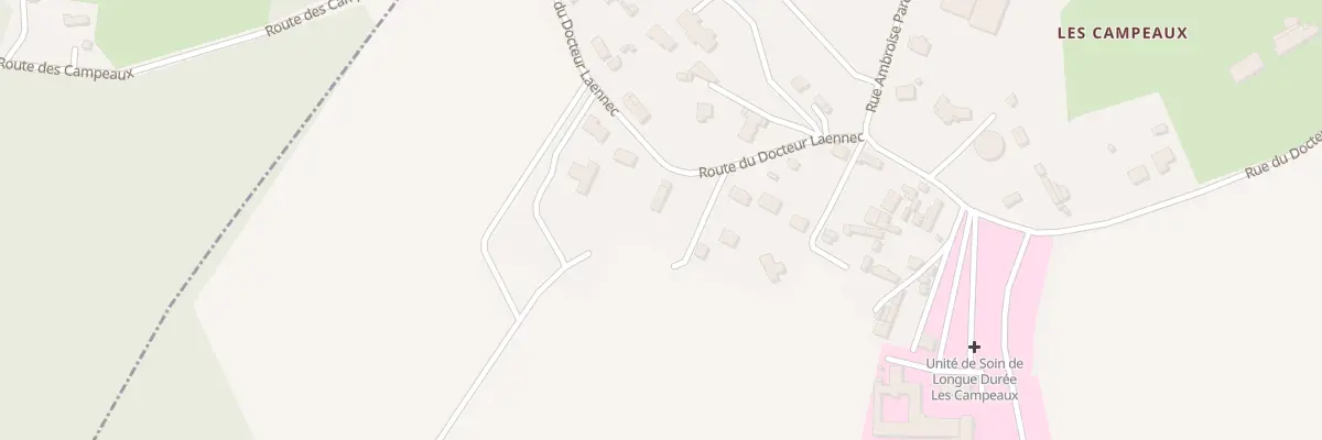 Plan du 247 Rue du Docteur Laennec à Barentin