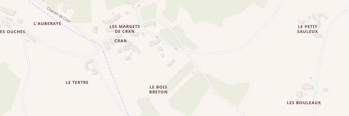 Plan du 193 Cran à Houssay