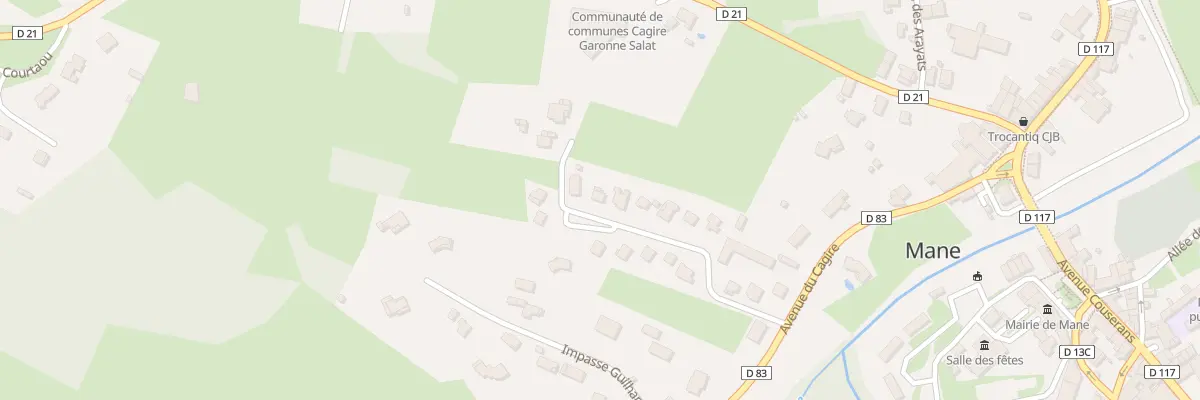 Plan du 24 All du Redeilhas à Mane