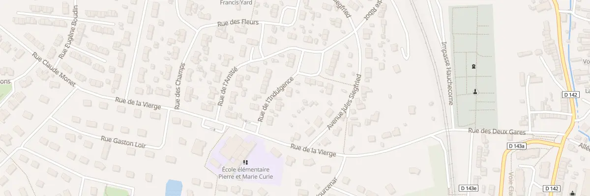 Plan du 3 Rue de l’Indulgence à Pavilly