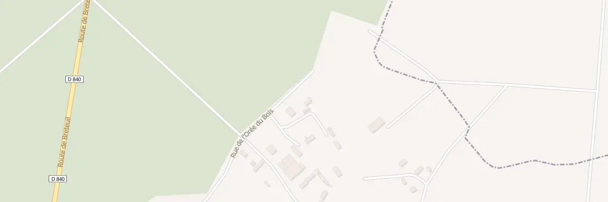 Plan du 16 Rue de l’Oree du Bois à Nagel-Séez-Mesnil