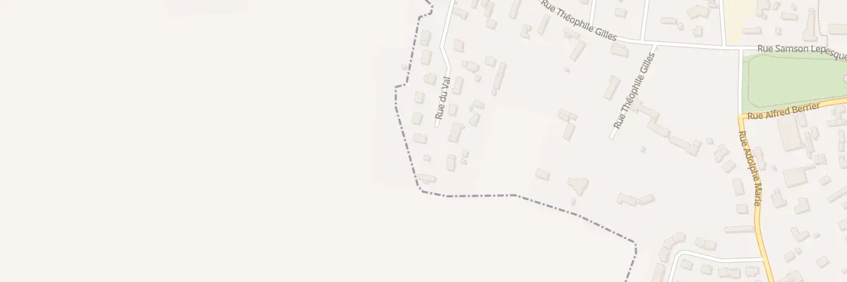 Plan du 208 Rue du Val à La Londe