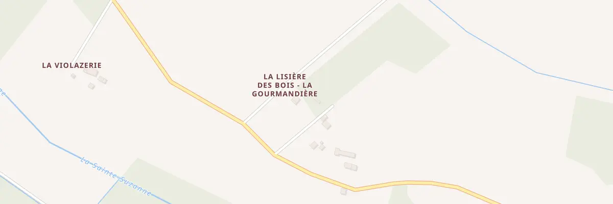 Plan du 74 La Lisiere des Bois à Charbonnières