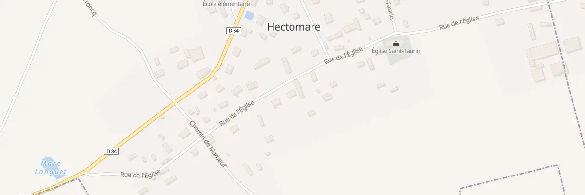 Plan du 31 Rue de l’Eglise à Hectomare