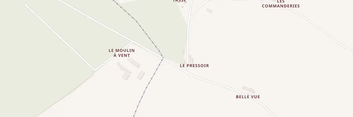 Plan du 260 Le Pressoir au Gault-du-Perche