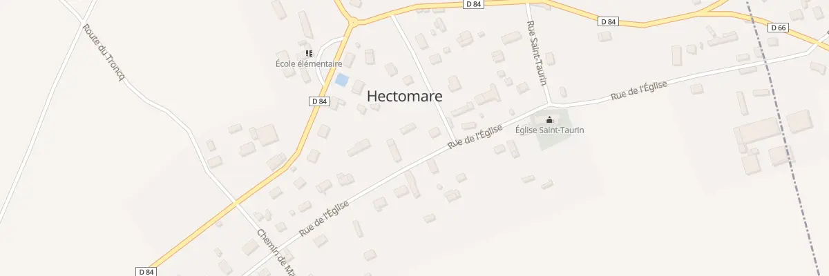 Plan du 30 Rue de l’Eglise à Hectomare