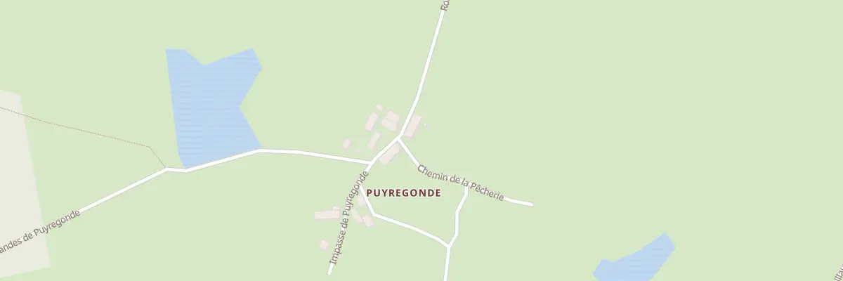 Plan du 63 Puyregonde à Firbeix
