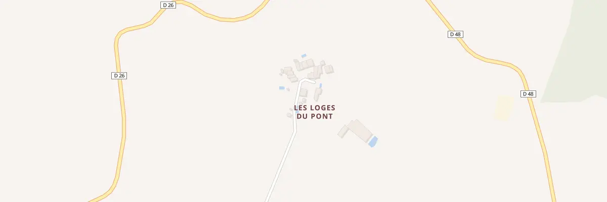 Plan du 2 Les Loges du Pont à Saint-Bonnet-de-Bellac