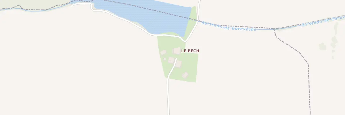 Plan du 5092 Pech à Gimat